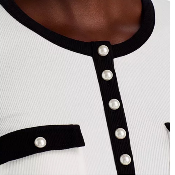 Generation Love Felicity Ribbed Top Size M - Picture 3 of 7